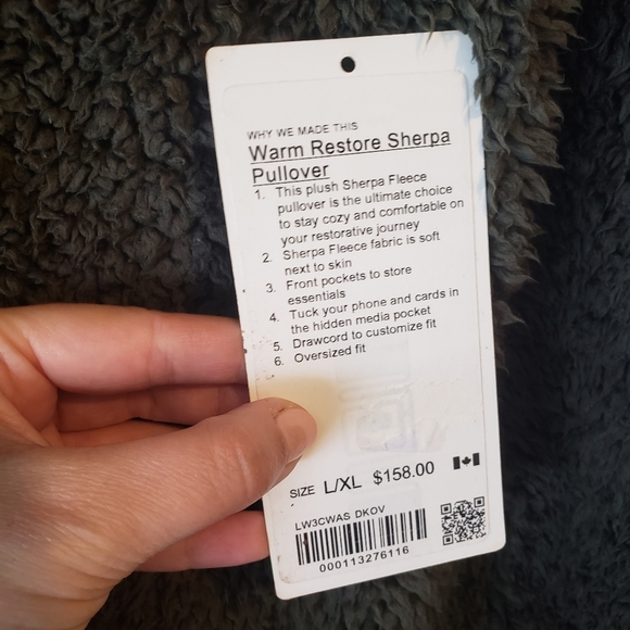 Warm Restore Sherpa Pullover - Picture 6 of 6
